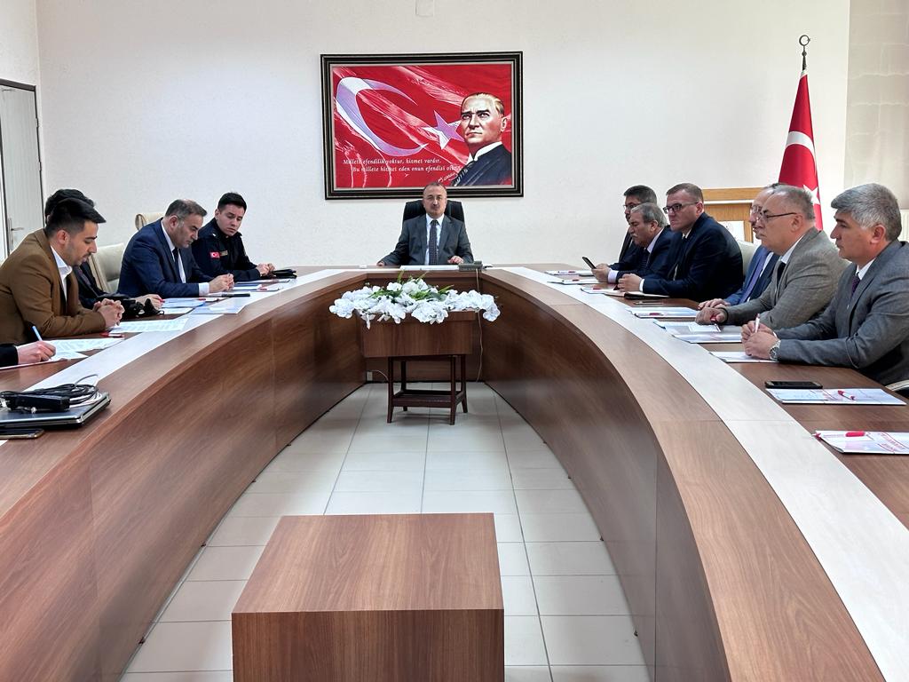 Bağımlılıkla Mücadele İlçe Koordinasyon Kurulu Toplantısı Yapıldı...